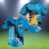 Carolina Panthers Pikachu Baseball Jersey 2 2