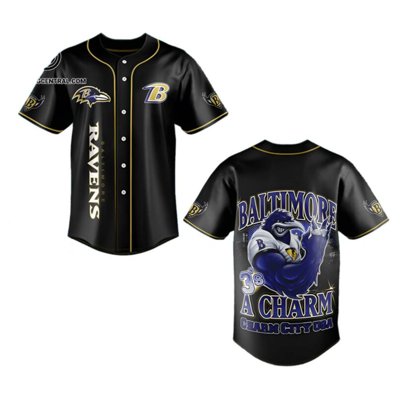 Cheap Baltimore Ravens Jerseys Baseball Black 1 1