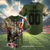 Cincinnati Bengals Veteran Proud Of America Personalized Baseball Jersey 4 4