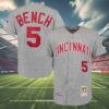 Cincinnati Reds Johnny Bench Jersey 1969 4 4