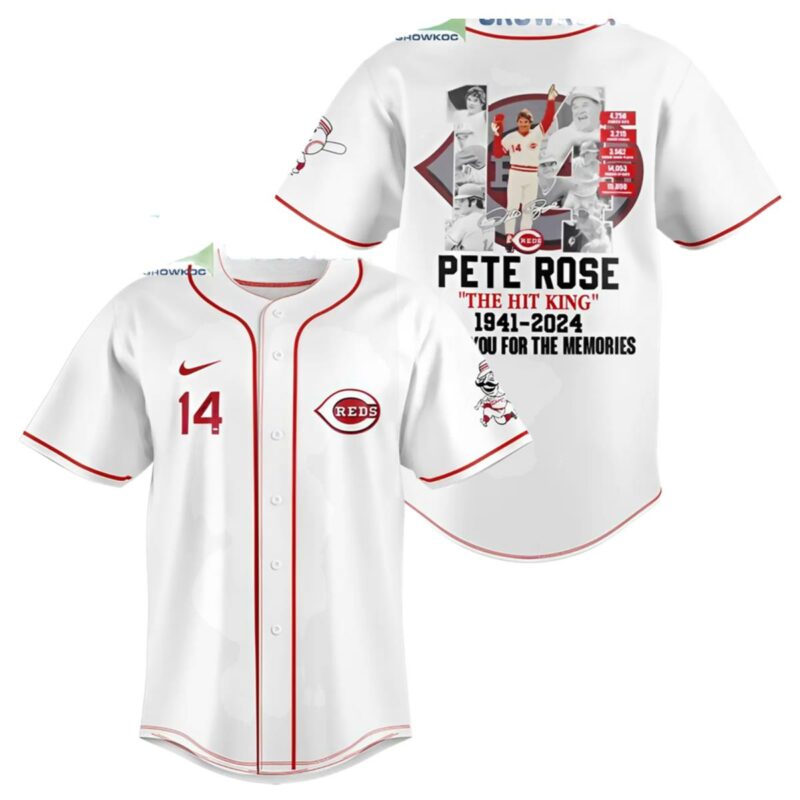 Cincinnati Reds Pete Rose Jersey Baseball 1 1