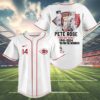 Cincinnati Reds Pete Rose Jersey Baseball 4 4