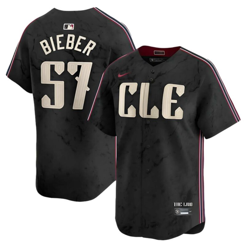 Cleveland Guardians City Connect Jersey 2024 Black 1 1