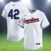 Cleveland Guardians Jersey White Authentic Jackie Robinson 2 2