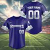 Colorado Rockies New Season 2025 Baseball Jersey 4 4