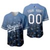 Custom KC Royals Light Blue Baseball Jersey 2025 1 1