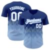 Custom Kansas City Royal Blue Baseball Jersey 1 1