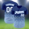 Custom Kansas City Royal Blue Baseball Jersey 2 2