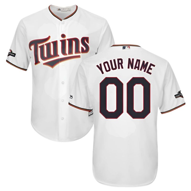 Custom Name Authentic Twins Jersey Baseball 1 1