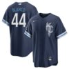 Dairon Blanco Kansas City Royals City Connect Jerseys 1 1