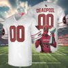 Deadpool Arizona Cardinals Jersey Cheap 4 4