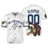 Deadpool Personalized Blue Jays Jersey 1 1