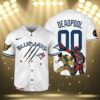 Deadpool Personalized Blue Jays Jersey 3 3