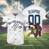 Deadpool Personalized Blue Jays Jersey 4 4