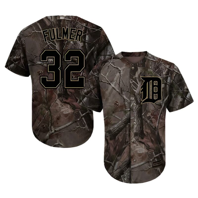 Detroit Tigers Camo Jersey Baseball 1 1