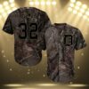 Detroit Tigers Camo Jersey Baseball 3 3