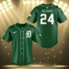 Detroit Tigers Irish Heritage Month Baseball Jersey 3 3