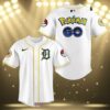 Detroit Tigers Pokemon GO Baseball Jersey 3 3