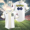 Detroit Tigers Pokemon GO Baseball Jersey 4 4