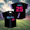 Fraternity Marlins Baseball Jersey 4 4