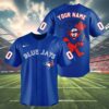 Grateful Dead Toronto Blue Jays Custom Jersey 4 4