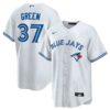 Green Blue Jays Jersey Baseball White 1 1