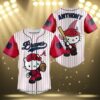 Hello Kitty Atlanta Braves Baseball Jerseys 3 3