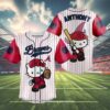 Hello Kitty Atlanta Braves Baseball Jerseys 4 4