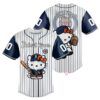 Hello Kitty Detroit Tigers Custom Jersey Baseball 1 1