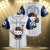 Hello Kitty Detroit Tigers Custom Jersey Baseball 3 3