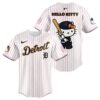 Hello Kitty Detroit Tigers Pinstripe Jersey Baseball 1 1