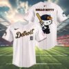 Hello Kitty Detroit Tigers Pinstripe Jersey Baseball 4 4