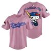 Hello Kitty Dodgers Jersey Night Pink 1 1