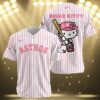 Hello Kitty Houston Astros Pinstripe Jersey 3 3