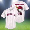 Hello Kitty Los Angeles Angels Baseball Jersey Red 2 2