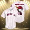 Hello Kitty Los Angeles Angels Baseball Jersey Red 3 3