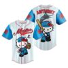 Hello Kitty Miami Marlins Baseball Jersey 1 1