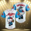 Hello Kitty Miami Marlins Baseball Jersey 3 3