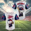 Hello Kitty Minnesota Twins Baseball Jersey 4 4