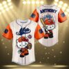 Hello Kitty New York Mets Baseball Jersey 3 3