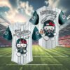 Hello Kitty Philadelphia Eagles Baseball Jerseys 4 4