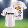 Hello Kitty Pittsburgh Steelers Baseball Jersey 2 2