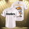 Hello Kitty Pittsburgh Steelers Baseball Jersey 3 3