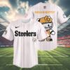 Hello Kitty Pittsburgh Steelers Baseball Jersey 4 4