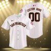 Hello Kitty San Francisco Giants Pinstripe Jersey Baseball 3 3