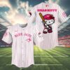 Hello Kitty Toronto Blue Jays Pink Jersey 4 4