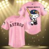 Houston Astros Hello Kitty Night Baseball Jersey 3 3