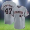 Howie Kendrick Washington Nationals Road Jersey Baseball 2 2