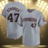 Howie Kendrick Washington Nationals Road Jersey Baseball 3 3