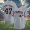 Howie Kendrick Washington Nationals Road Jersey Baseball 4 4